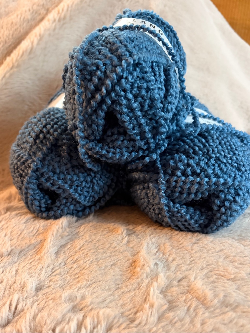 Lang Blue Yarn